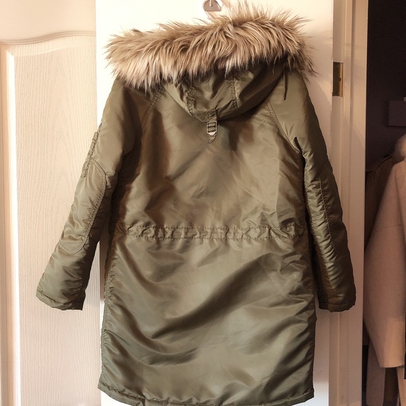 Green parka XS/S - Picture 2 of 9